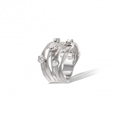 Marco Bicego Ring Marrakech Weißgold u. Diamanten AG157-B7-W